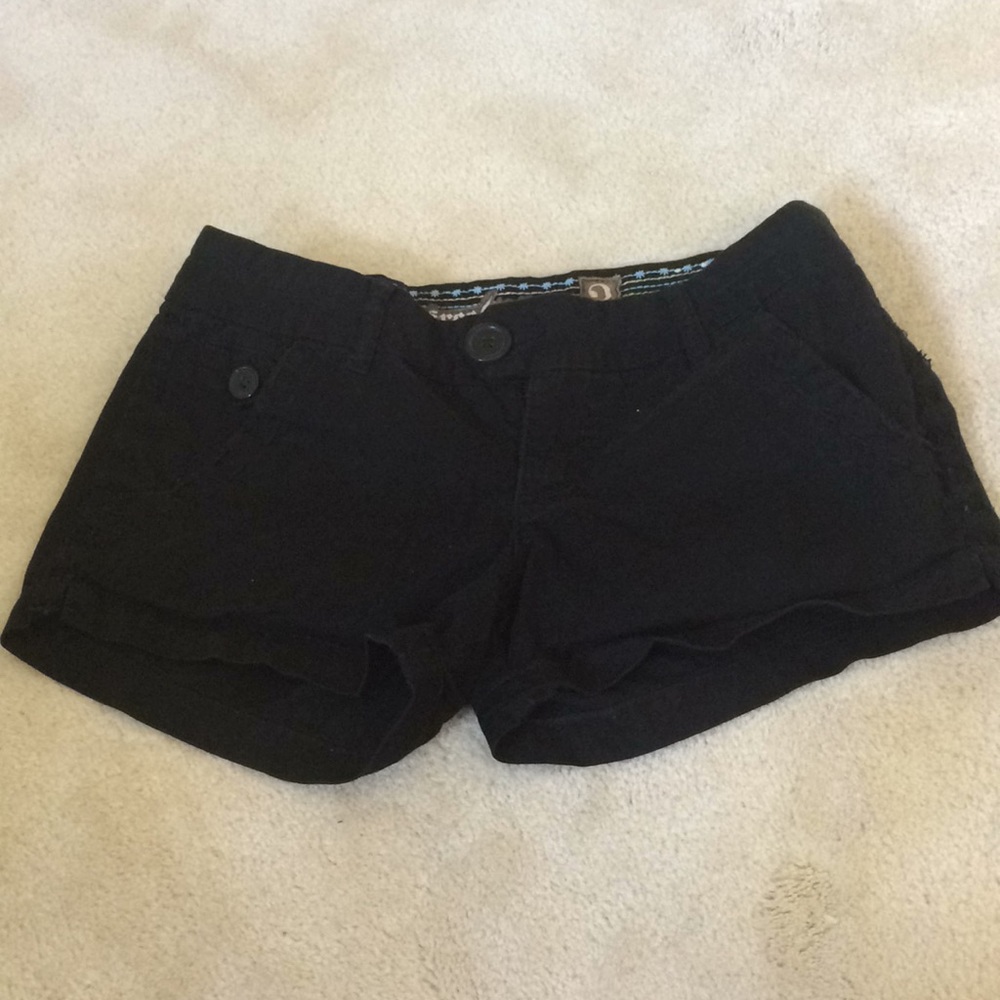Black shorts